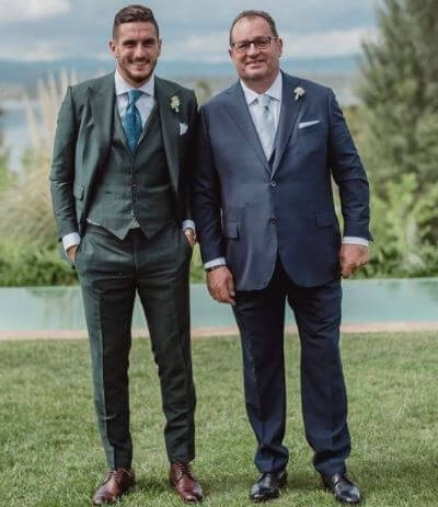 Eugenio Resurreccion with Koke